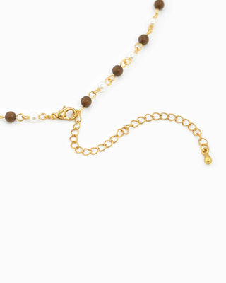 Wild Rose Western Horse Bead Necklace