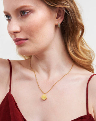 Sun Locket Necklace