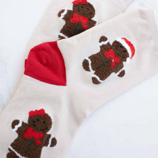 Big Holiday Gingerbread Casual Socks