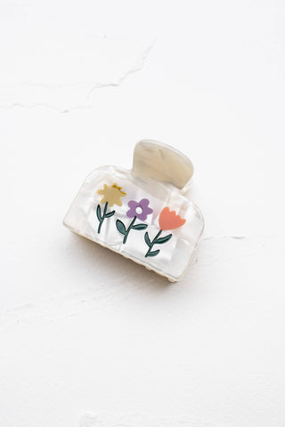 Eco Flowers in Bloom Hair Claw Clip