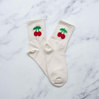 Women's Big Cherry Socks