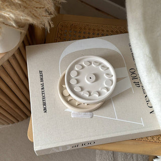 Moon Phases Incense Stick Holder | Celestial Incense Burner