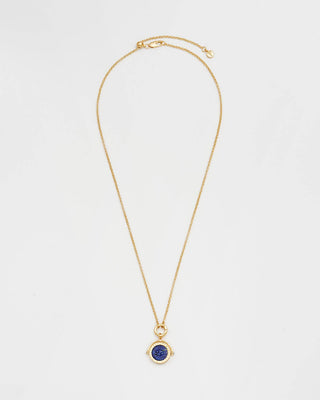 Cancer Zodiac Spinner Necklace