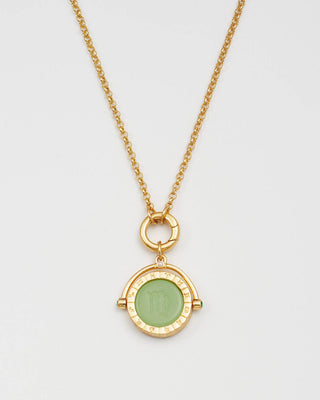 Virgo Zodiac Spinner Necklace