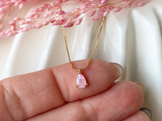 Pink Petal Necklace