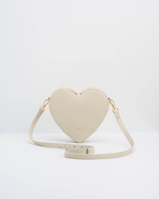 Penelope Heart Crossbody in Stone