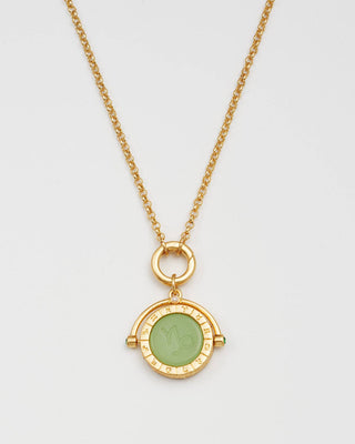 Capricorn Zodiac Spinner Necklace
