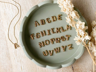 Balloon Letter Necklace