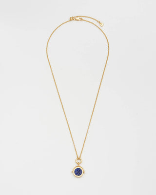 Pisces Zodiac Spinner Necklace