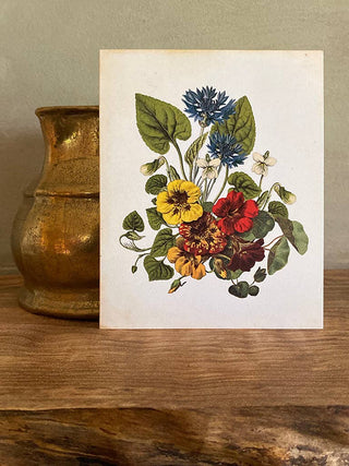 Edible Flowers Note Card