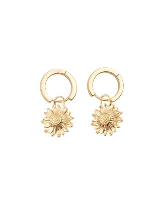 Daisy Huggie Earrings