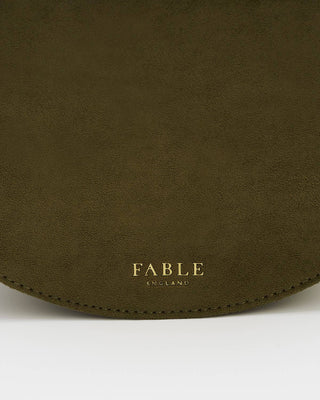 Charlotte Meadow Scene Embroidered Saddle Bag