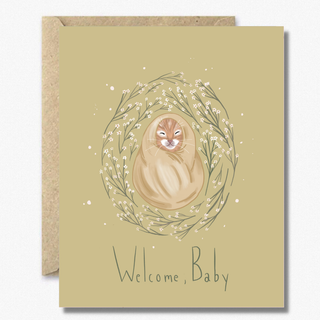 Welcome Baby- Greeting Card - New Baby