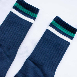 Men's Retro Thin Stripe Socks