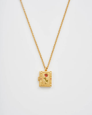 Diary Locket Necklace