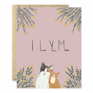 I Love You, Mom - Mothers Day Greeting Card