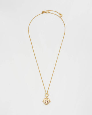 Sagittarius Zodiac Spinner Necklace