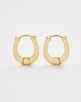 Horseshoe Hoop Earrings