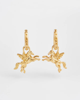 Pegasus Huggie Earring