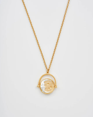 Night and Day Spinner Necklace