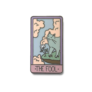 The Fool Tarot Card Pin - Enamel Pin