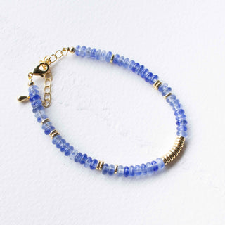 Elegant Blue Natural Stone Bracelet