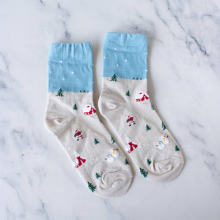 Santa Claus Village Casual Socks