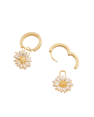 Daisy Huggie Earrings