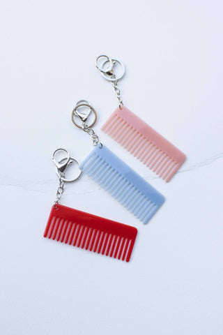 Eco Acetate Comb Bag Charm
