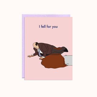 Kevin Fell For You | Love Card