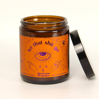Let That Shit Go - Smoked Amber, Pepper + Orange Soy Candle